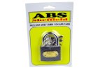 Padlock Grey 50MM 1 On Abs Card