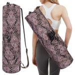 Sportsnew Yoga Mat Bag With Water Bottle Pocket And Bottom Wet Pocket Exercise Yoga Mat Carrier Multi-functional Storage Bag Vin