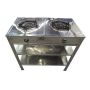 Cadac King 2 Plate Stainless Steel Gas Stove