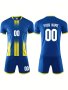 Customized Boys Name & Number Soccer Jersey Set Breathable Mesh Fabric Quick-dry Personalized Name & Number For Boys And Girls Suitable For Team Competitions & Individual Training