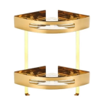 Ashcomonline Wall Mounted Bathroom Shelf Aluminium Rack Shelf For Bathroom