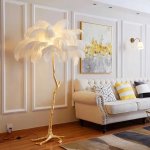 Feather Floor Lamp
