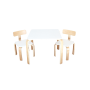 Babyhood Scandi Playing Table & Chairs Natural