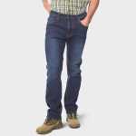 Jeep Mens Straight Leg Jean Mid Blue - 68