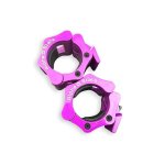 Alphastate Colour Lock-jaw Collars - Purple