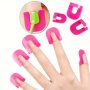 26PCS Reusable Nail Polish Protector Set - Soft Plastic Moulds For Hands & Feet Odorless Ideal For Beginners