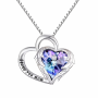Angel Wings Pendant Necklace For Mom