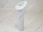 Fishing Rod Holder With Cap Plastic White
