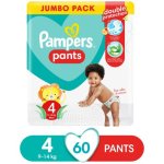Pampers Pants Jumbo Pack Size 4 60'S