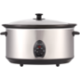 Platinum Silver Slow Cooker 6.5L