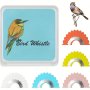 5 Colors Bird Whistle 5 Pcs Warbler Original Magic Bird Caller Tongue Oral Stunts Tricks Gag Tweeting Noisemaker For Gift Eid Al-adha Mubarak