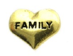 FLC204 - Family Heart Floating Locket Charm