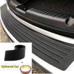 Universal Car Rear Bumper Protector Sticker Trunk Sill Grard Rubber Strip Cover Protection Sticker Cars And Anti-scratch Pads Ca