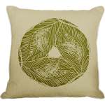 Juds Circular Leaves Cushion 6 - 50CM X 50CM