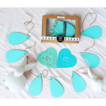 Kikki & Frankie Bunting Mint Droplets