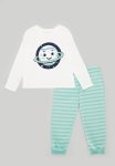 PoP Candy Pj Set - White & Blue