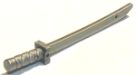 Parts Ninjago Shamshir katana 21459 - Flat Silver