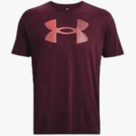 Under Armour Mens Big Logo Fill Short Sleeve Tee 600 Grape - 10XL