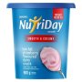 Danone Nutriday Low Fat Smooth Strawbery Yoghurt 900G