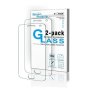 Moto G Plus 5TH Gen Premium Tempered Glass Screen Protector 9H 2PK