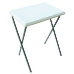 Leisure-quip Folding Picnic Table White & Grey