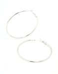 Surgical Steel Hoop Earrings 50 Mm