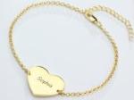 JO-AS101754 - Gold Plated Sterling Silver Personalized Bracelet