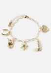 Single Bracelet - Gold Western Charms