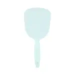 Basics Beauty Mirror Handheld Plastic Glass Mint Green 21.2X9.6CM 1X
