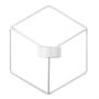 Nordic White Geometric Wall Mounted Candle Holder