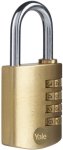 Brass Combination Padlock Padlock