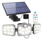 Solar Powered Security Motion Sensor Wall Light - Dummy Camera Design