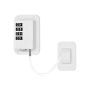 4-DIGIT Coded Combination Child Safety Locks For Refrigerators Door White