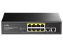 Cudy 8 Port Fast Ethernet Poe 115W 2 Gigabit Switch FS1010PG