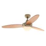 Swirl Ceiling Fan - 3 Blades - White