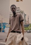 Slim Fit Polo Shirt - Brown
