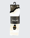 Tipo Socks 2 Pack In White & Black - White And Black Onesize