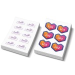 Custom-shape Sticker Sheets