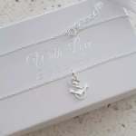 Andrea 925 Sterling Silver Anchor Ankle Chain 25CM Includes 3CM Extension