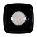 Univen Blender Jar Lid And Center Fill Cap Compatible With Oster & Osterizer Blenders Black Square