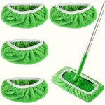 Swiffer-compatible Microfiber Mop Pad - Washable & Reusable Perfect For Wet And Dry Cleaning - Durable Flat Refill For Home And
