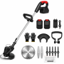 48V Handheld Cordless Rechargeable Battery Operated Garden Brush Cutter