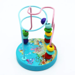 Wooden Bead Maze - Blue