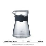 Coffee Accessories Creative Borosilicate Glass Plastic Barista Server