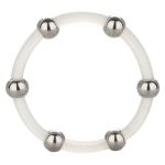 Calex Steel Beaded Silicone Ring XL