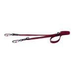 Rogz Dog Airtech Multi Lead Medium - Rock Red