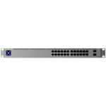 Ubiquiti 24-PORT Layer 3 Etherlighting Switch 8 2.5 Gbe Poe++ Ports 16 Gbe RJ45 Ports Including 8 Poe+ And 8 Poe++ 2 10G Sfp+