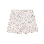Younger Girl Printed Denim Shorts