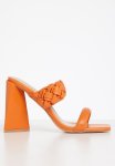 TRILOGY3 Mule Block Heel - Orange