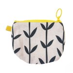 Skinny Laminx - Change Purse - Orla Stem Charcoal